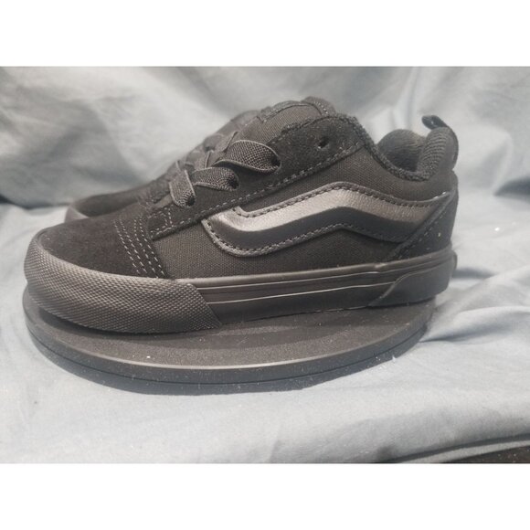 Vans Toddler Knu School Sneakers Black White Size 9 NEW NO BOX! - Picture 9 of 12